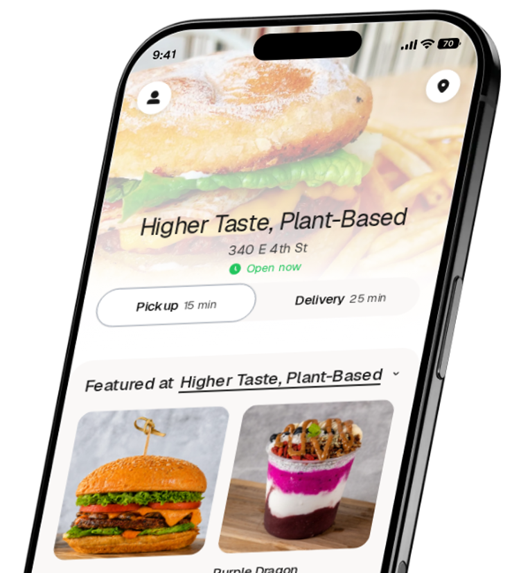 Higher Taste, Plant-Based app preview