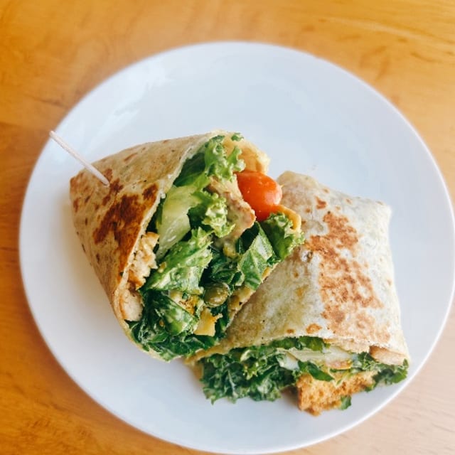 Mini Caesar Wrap.