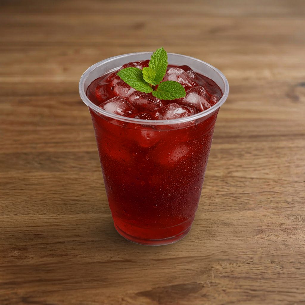Hibiscus Iced Tea.