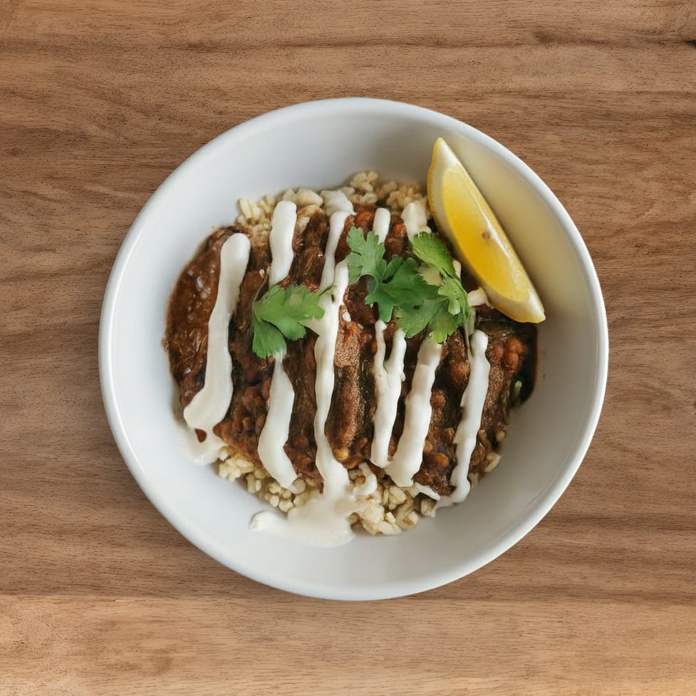 Spiced Lentil Bowl.