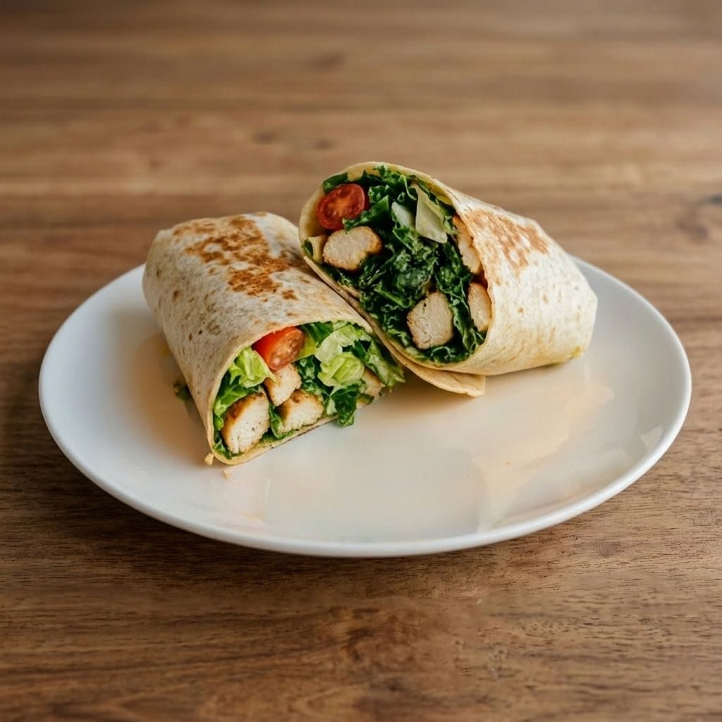 Mini Caesar Wrap.