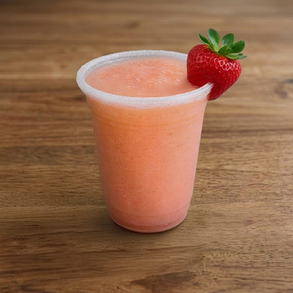 Strawberry Agua Fresca.