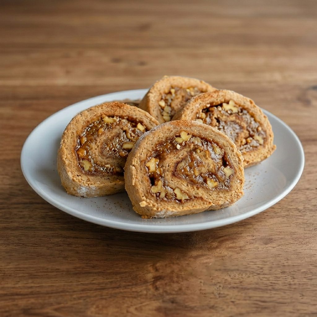 Raw Cinnamon Roll.